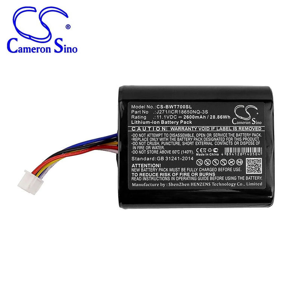For & Manufacturers Cs Sound Wilkins Battery J271/Icr18650nq-3S Bowers Box For T7