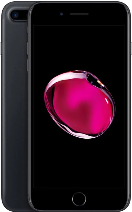 7 B+ (Refurbished: Good) Black (AT&T) iPhone Matte Pre-Owned Plus 256GB