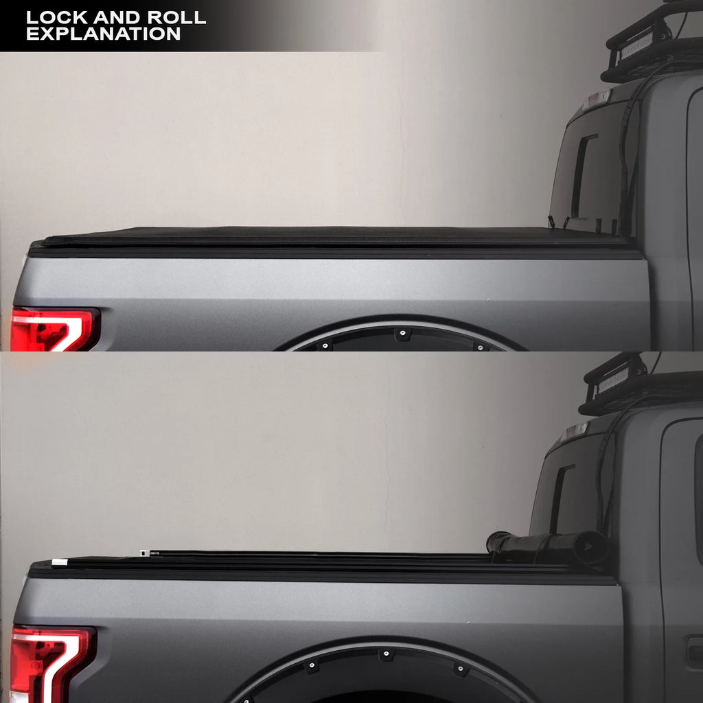 '- Short Tonneau ( Ram Cover And ) Feet 2019-2022 5.7 Black Up For 733469493334 Stehlen Body Bed design Lock 1500 New Roll 68.4"