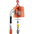 w/ Remote Crane 25ft Control Electric Portable BENTISM 1100lbs 3-in-1 Hoist Winch
