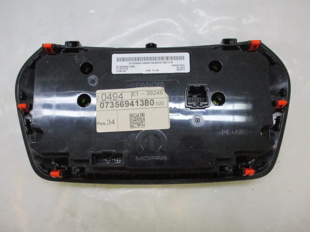 (Good) Panel LKQ Radio Climate 19 Jeep OEM 20 Renegade & 18 AC Control Pre-Owned Heater