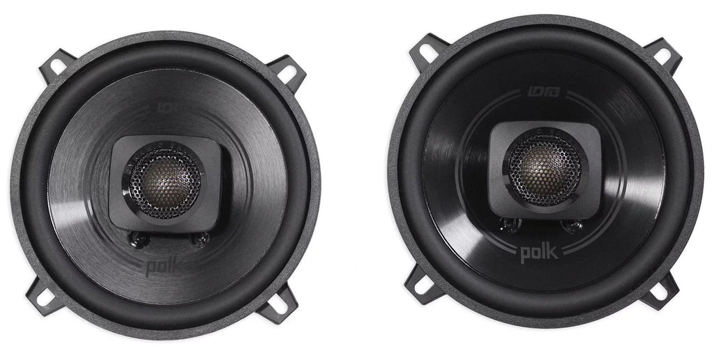Polk ATV/Motorcycle/Boat Audio + 5.25" Speakers (2) 600w Rockmat DB522 Audio Car