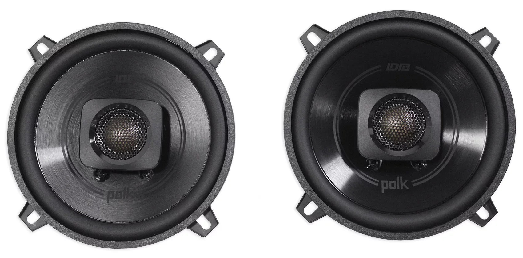 Polk ATV/Motorcycle/Boat Audio + 5.25" Speakers (2) 600w Rockmat DB522 Audio Car