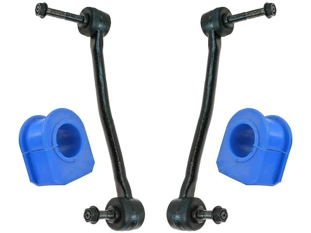 2002 Duty Bar Super 2003 2000 Sway Link Piece 4 Set Kit 2004 - - Bushing and Compatible with F-350 4WD 2001