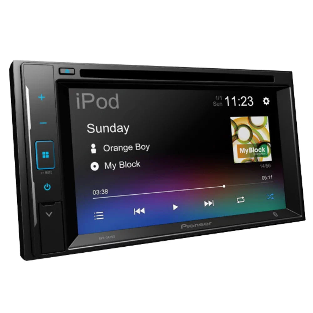 Multimedia Dash Kit Double 2001-2005 Car Mounting Pioneer Installation Pontiac AM DVD Touchscreen, / - Stereo with Bundle and Bluetooth Backup Grand Din for KIT2416 Camera, Kit