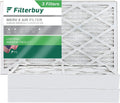 8x20x4 AC HVAC MERV Filters Filterbuy (3-Pack) 8 Furnace Pleated Air