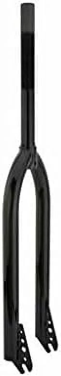 1" Black Cruisers Beach Threaded Fork Steel