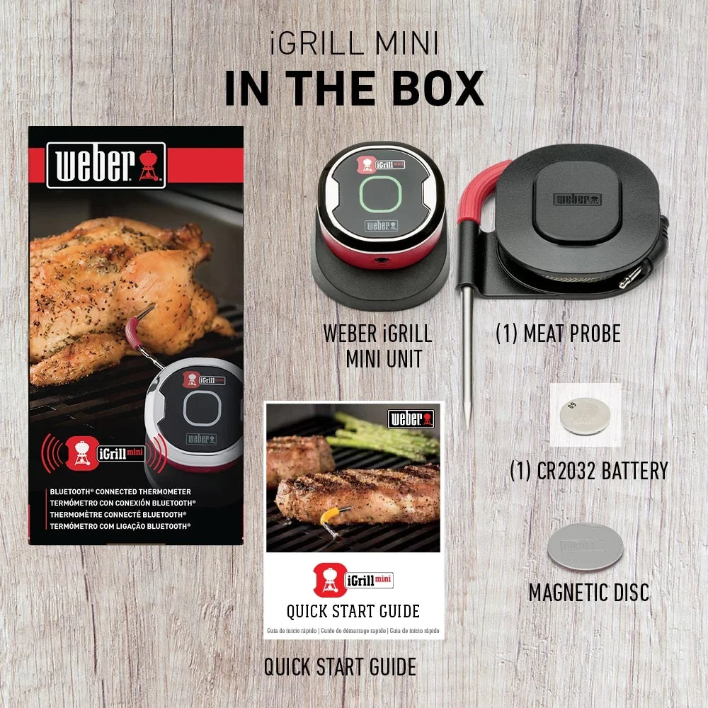 iGrill Mini App-Connected Weber Thermometer