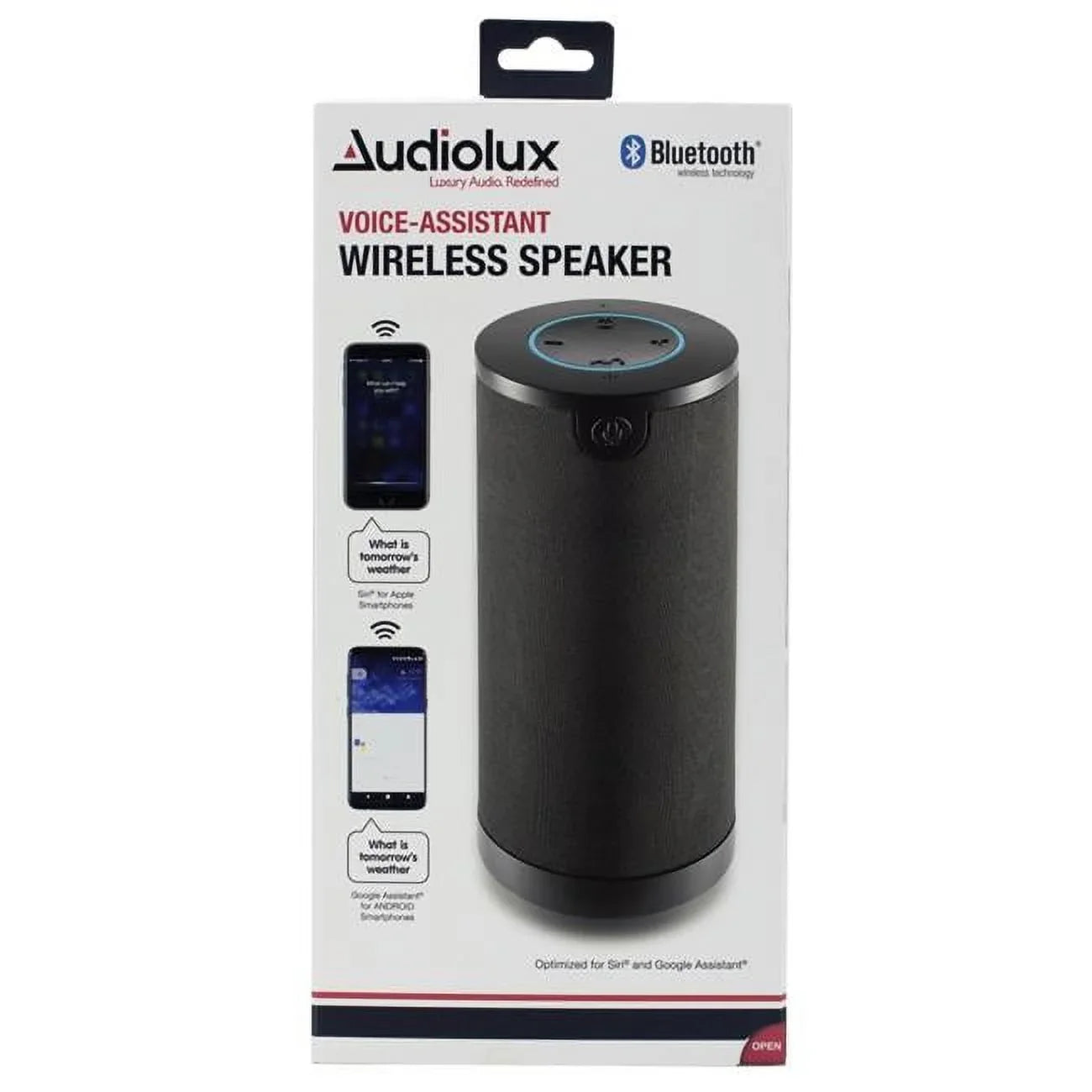 Bluetooth, Speaker Assistant Black Voice Wireless with VA-WTS-6-1153 Odash
