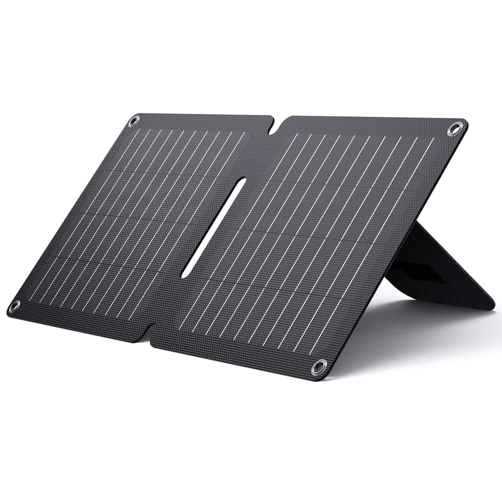 Phone 10 Panel BigBlue Tablet, USB-A Camping, for USB-C, ETFE Charger , iPhone SolarPowa 10W with with LG, and Charger IP65 et Portable 14/X/8, Kickstand Solar Waterproof, Solar Compatible with