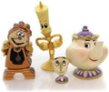 Potts Showcase Set Disney Figurine Lumiere QGM19620 Mrs. and Cogsworth Chip
