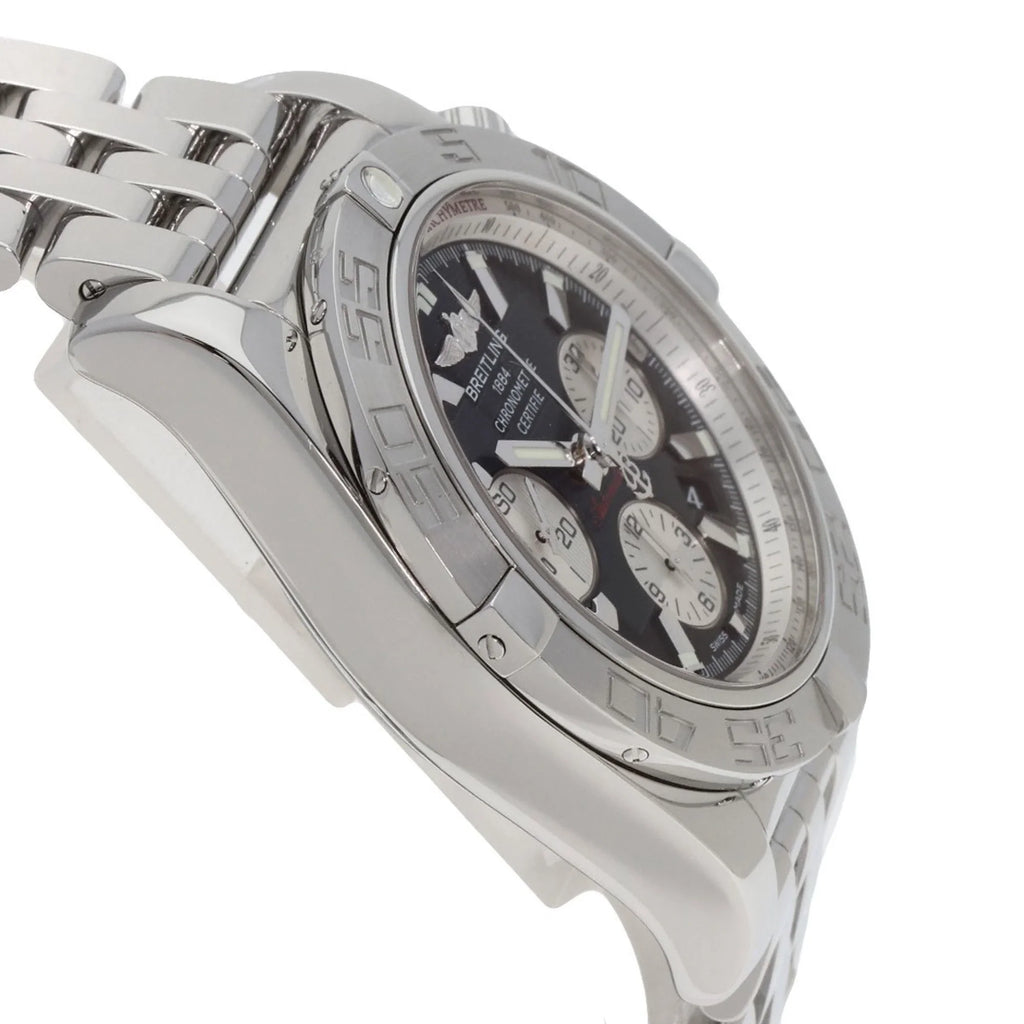 44 (Good) Steel/SS BREITLING Pre-Owned Breitling Watch AB0110 Men's Chronomat Stainless