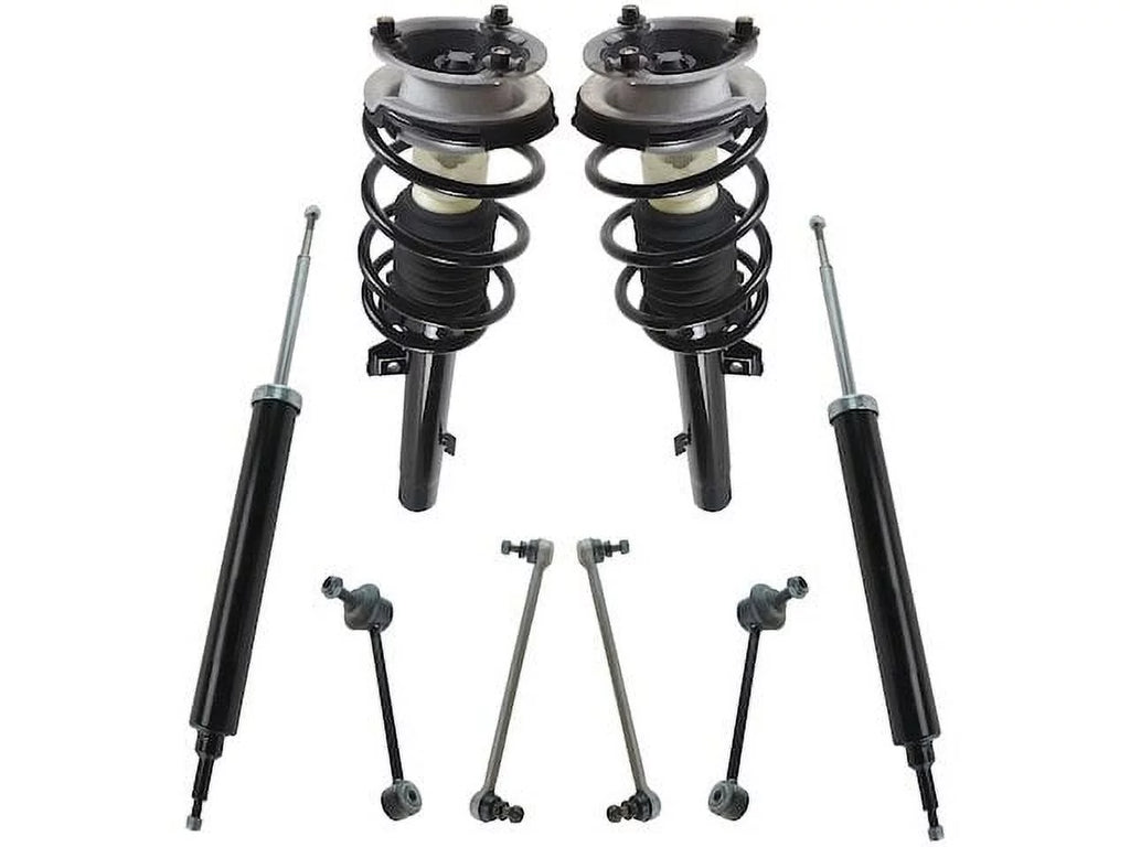 with Absorber Link - - 8 Front 2012 2010 Kit Bar Assembly Shock Coil Rear - 2008 2007 2013 Compatible Strut Sway Suspension Piece and 328i Spring 2011 2009 RWD