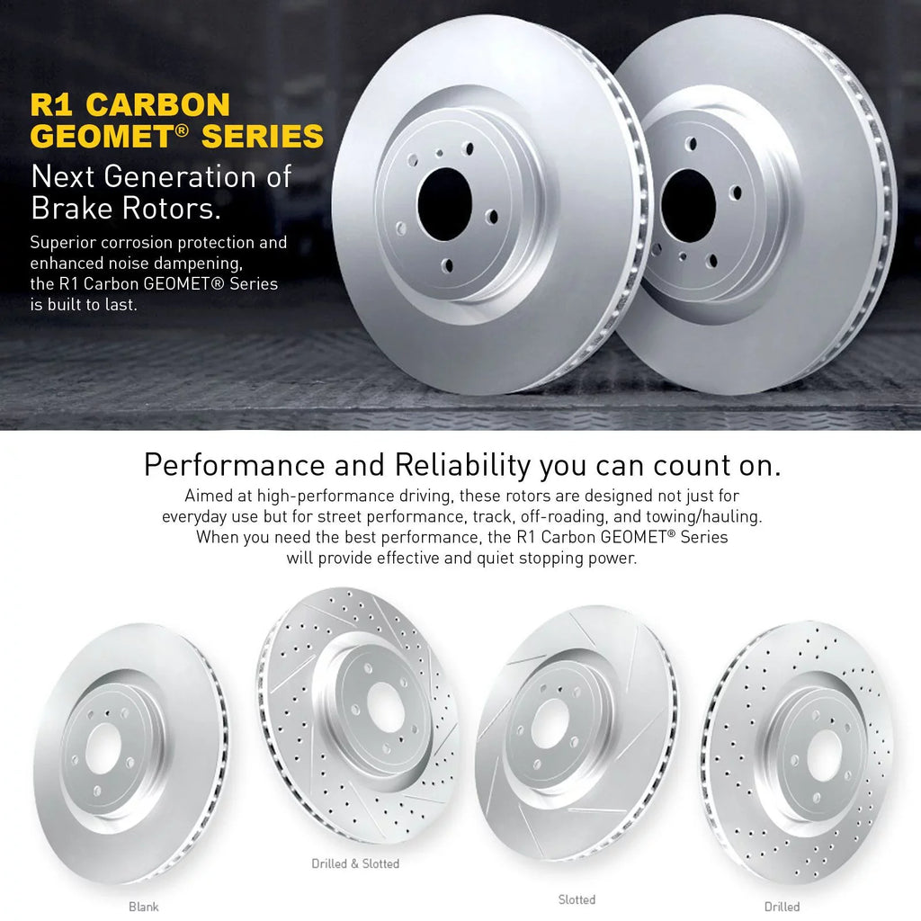 RENEGADE Coated Carbon select: Brake COMPASS, JEEP 42021 Fits R1 2015-2022 JEEP R1 Rotor Concepts Wdpn2 2017-2022 Concepts