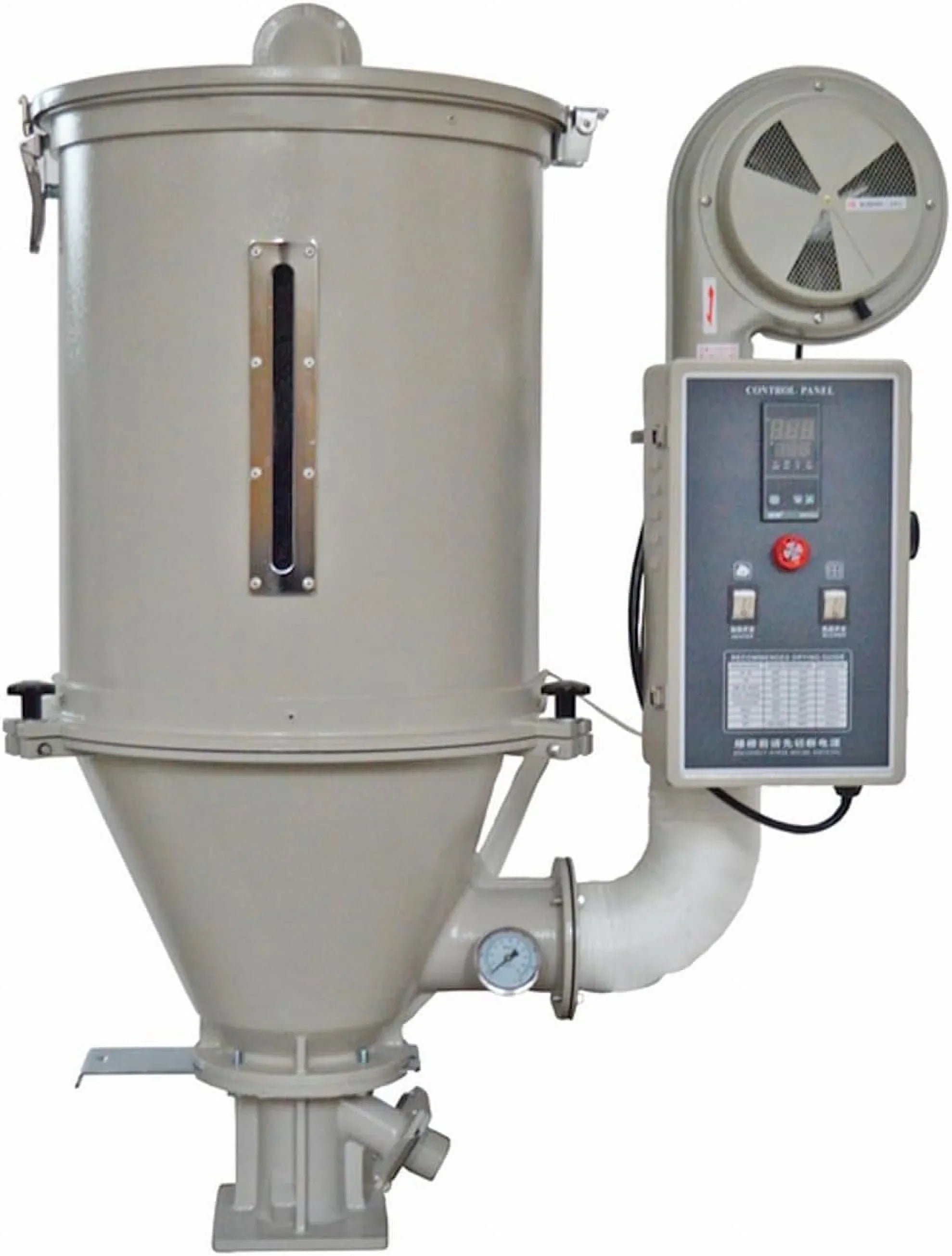 Capacity Dryer for EQCOTWEA Type Hopper Dehumidifier PE 220V ABS Plastic PP PVC 25KG Plastic 55lbs