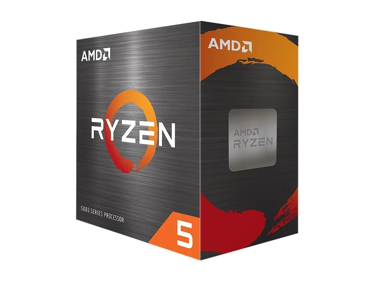 AMD 6-Core 3.6 Cooler GHz AM4 5500 5 Stealth with Ryzen 100-100000457BOX - Processor Wraith