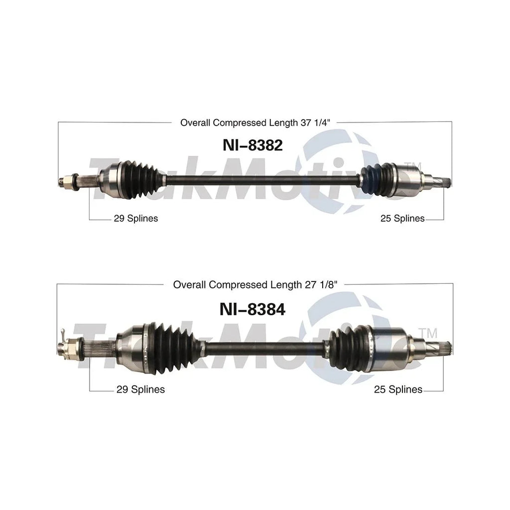2018 For 2016 2017 CV 2013 Front CV Axle Assembly TrakMotive Joint Assembly 2014 Nissan Sentra Shaft 2015