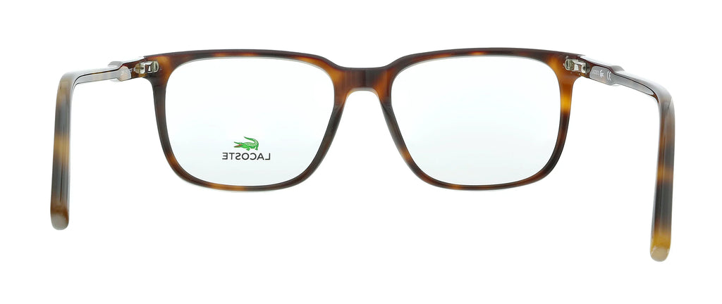 for mens 219 Eyeglasses Modified Havana/Burgundy L2861 Rectangle Lacoste