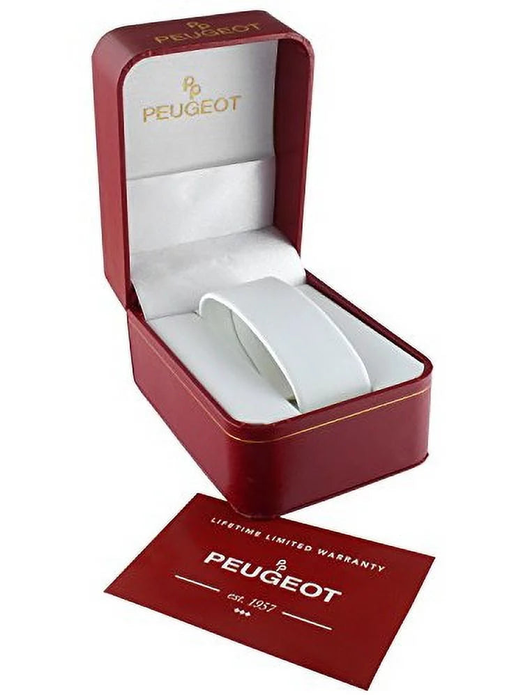 Tortoise Gold-Tone Shell Peugeot Ivory Watch 7096GCR Women's