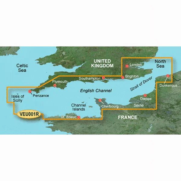 '- Channel g3 - Garmin microSD™/SD™ Vision® VEU001R English BlueChart® HD -