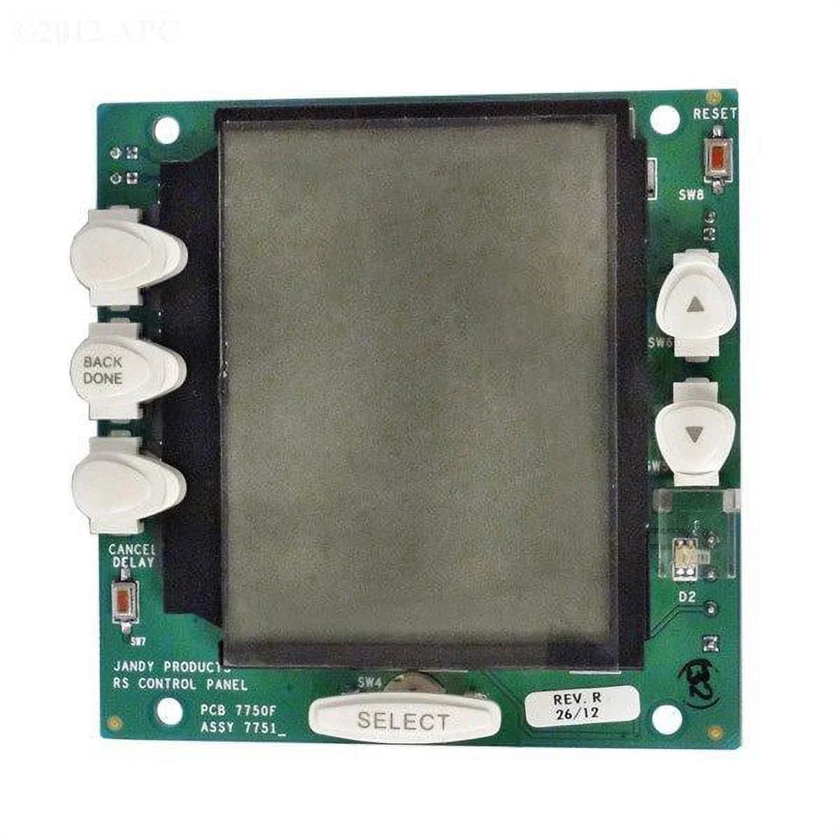 Buttons Zodiac White with Board PC R0550700