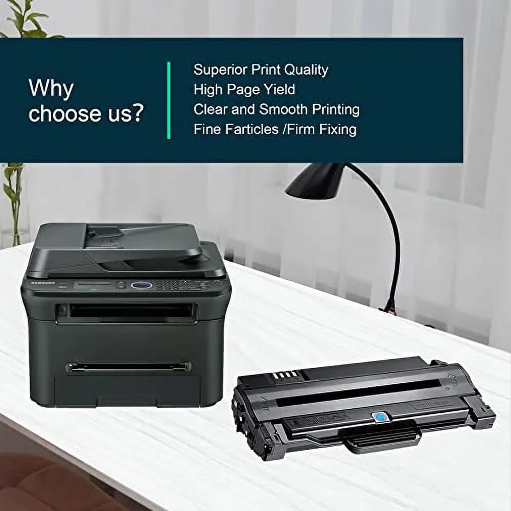 2 SF-650 Black SF-650P ML-2525W D105L Cartridge ML-1915 MLT-D105L 105L MLT-D105L SCX-4623F Printer, SCX-4623FW ML-2525 Pack Toner Toner SCX-4623FN Replacement ML-2545 - for