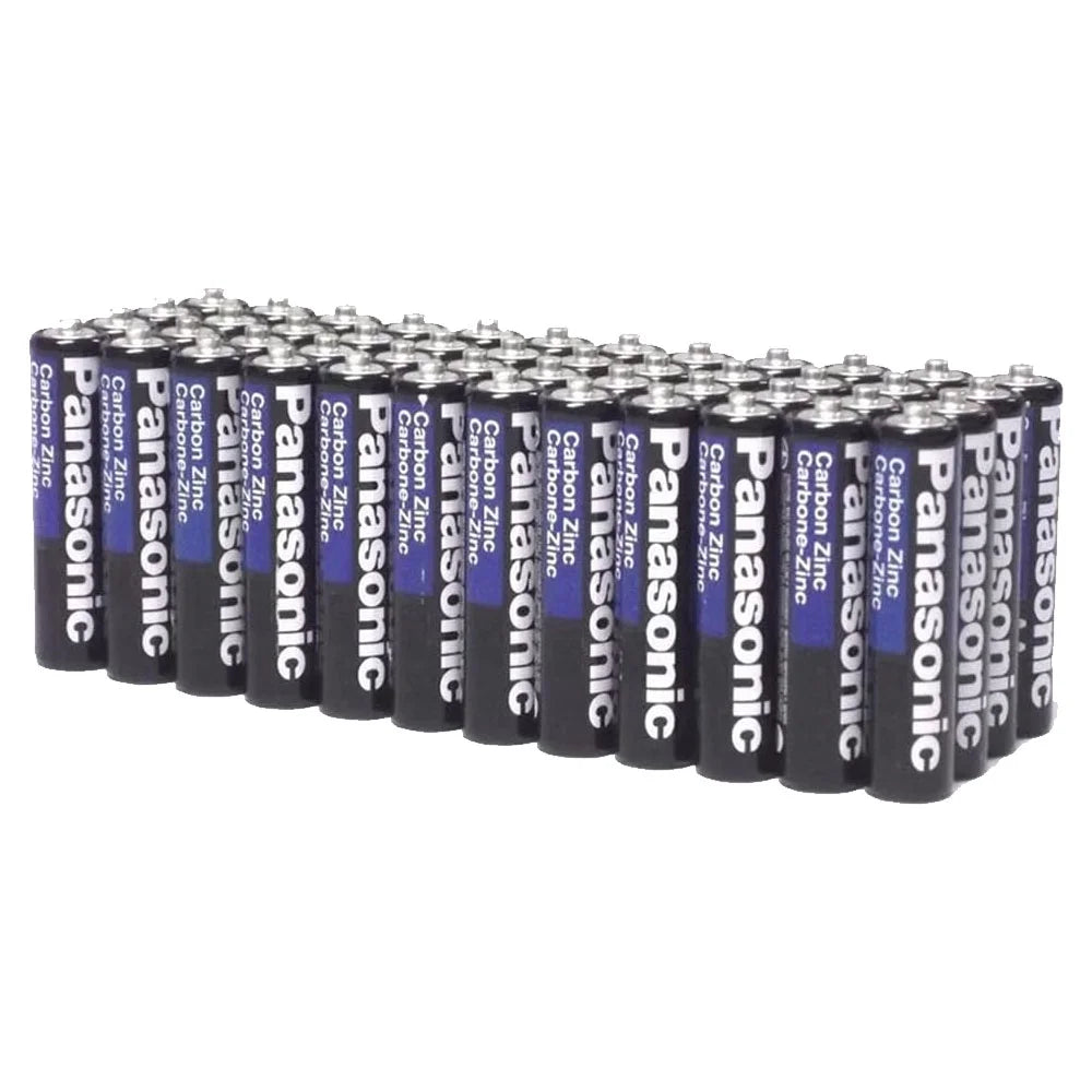Lot AAA 200 + 100 Heavy Panasonic Pack Batteries Duty 100 Wholesale Batteries AA