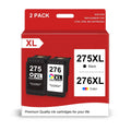 TS3520 Pack Combo Black,1 Canon TR4720 Cartridge TS3522 (1 PG-275 XL 276 Pack Used Value PIXMA for XL/CL-276 for and Color) Ink TR4722 Ink 275 Replacement