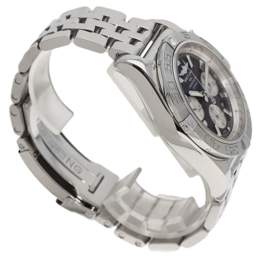 44 (Good) Steel/SS BREITLING Pre-Owned Breitling Watch AB0110 Men's Chronomat Stainless