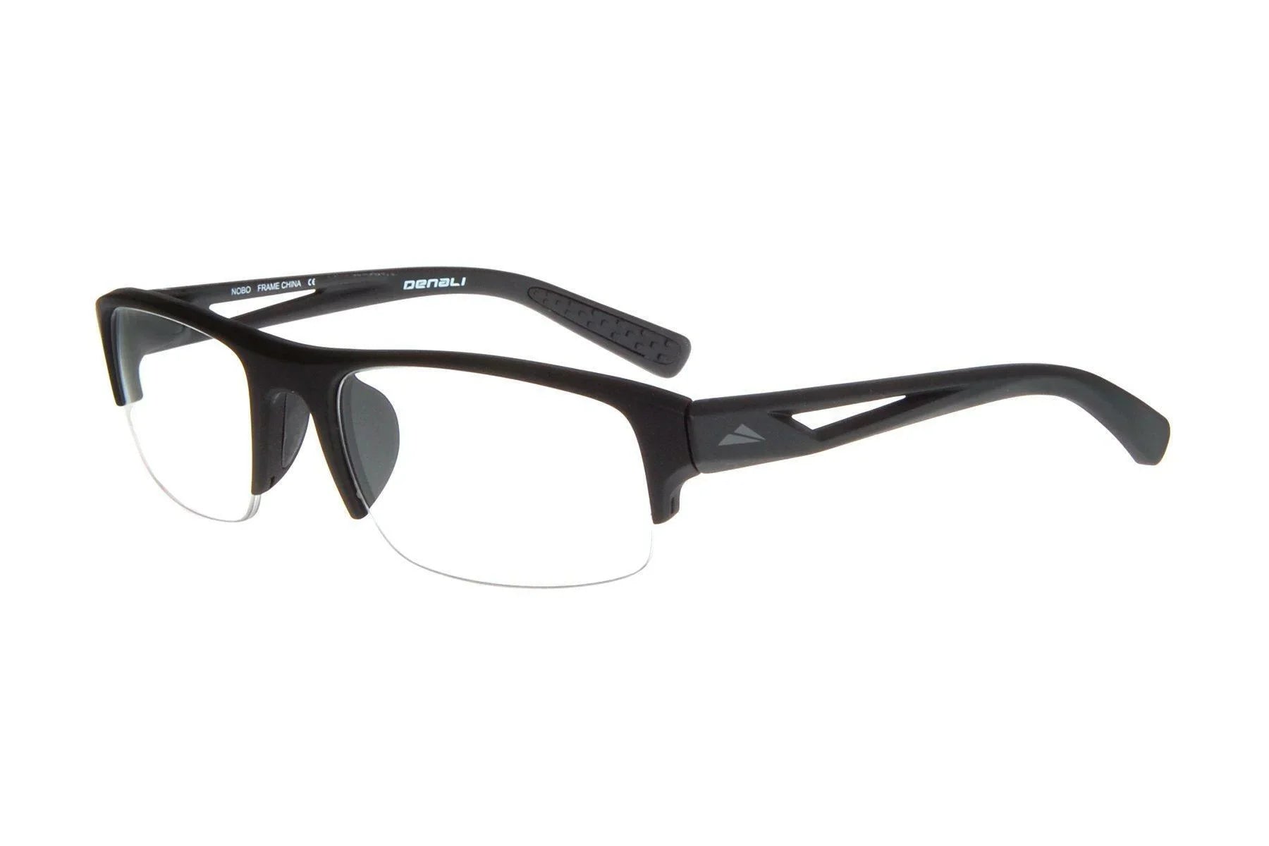 NEW Matte DENALI NOBO Black 55/19/140 Eyewear Eyeglasses