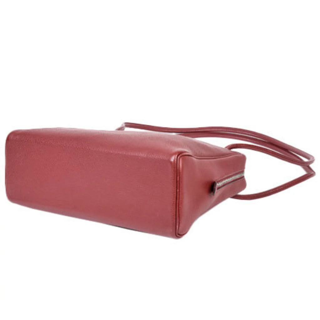 stamp (Good) Hermes Rouge □D Ash GM HERMES Togo Pre-Owned bag shoulder Tintin