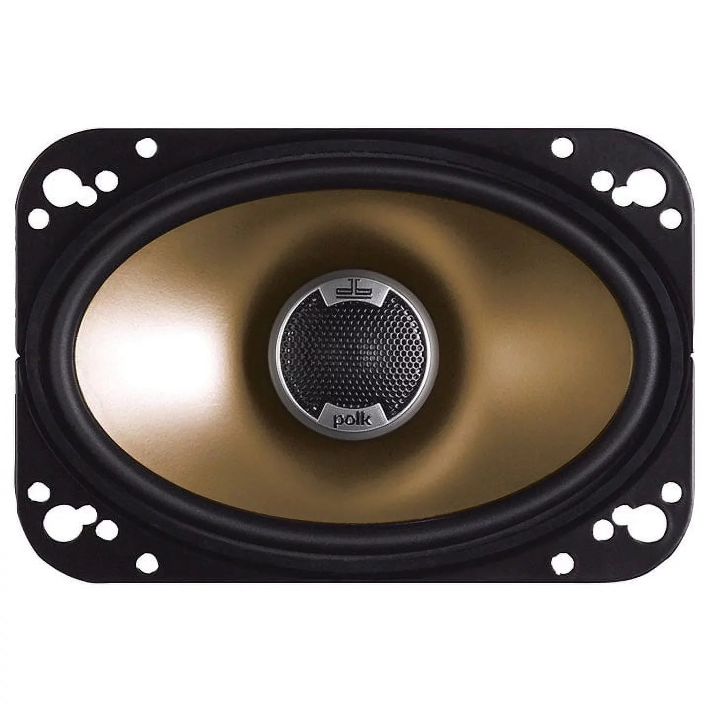 Audio Stereo 2-Way Car/Marine Coax 4 2) Polk DB461 135W Speakers 6 4x6" x