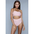 Extra BeWicked - Pink Swimsuit, - Piece Chanity Large Women 2