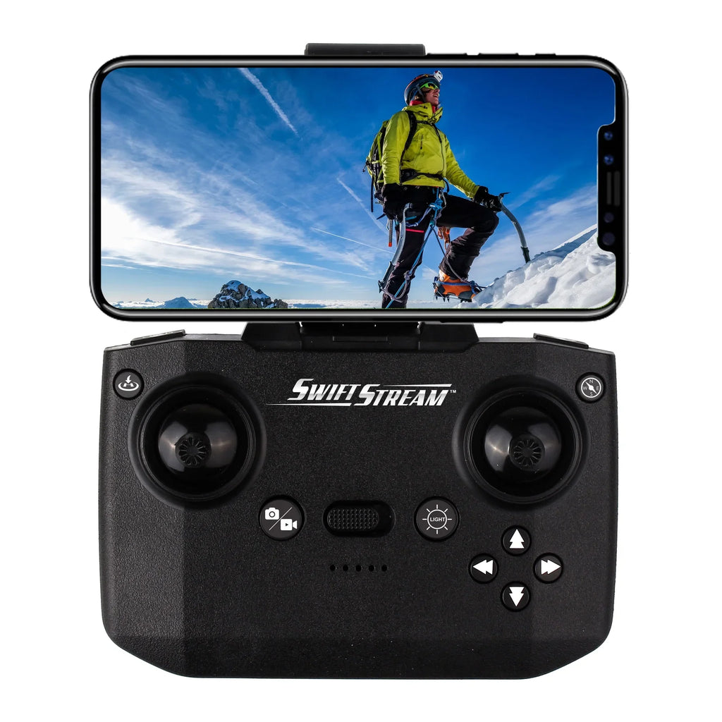 Performance High Flight Stream Swift & Wi-Fi Camera Stunts 360° Z-53 Stabilization Drone, RC Aerial