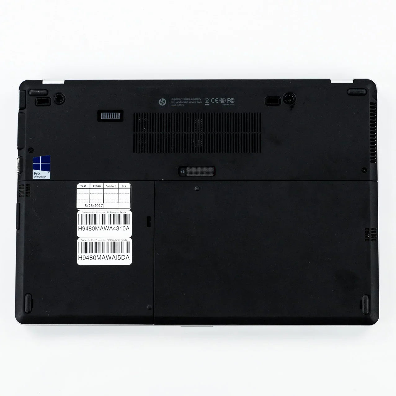 Used EliteBook 9480m 500GB B HP Win Folio 16GB v.WBA Dual-Core Laptop Pro i5 10