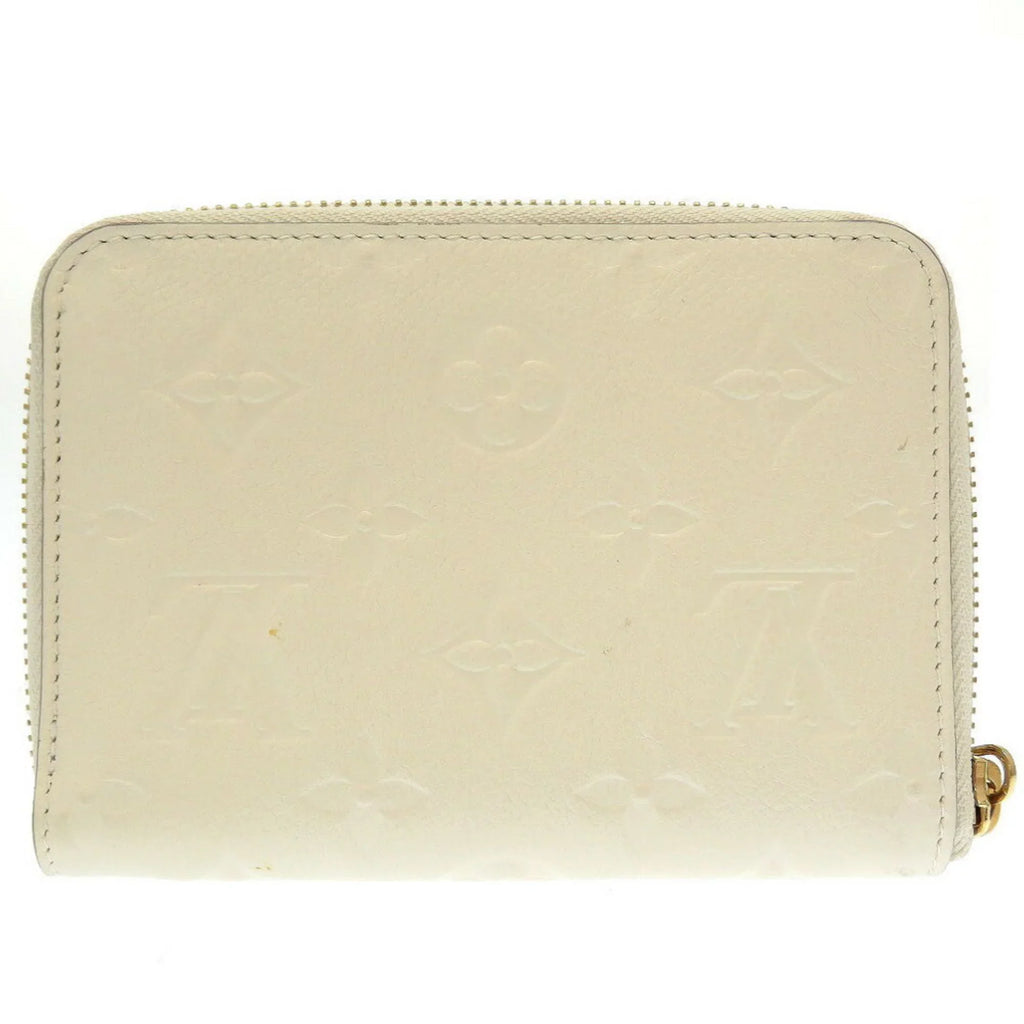 Portefeuille M93432 Neige Wallet (Good) Bifold Pre-Owned Round Secret Monogram Implant