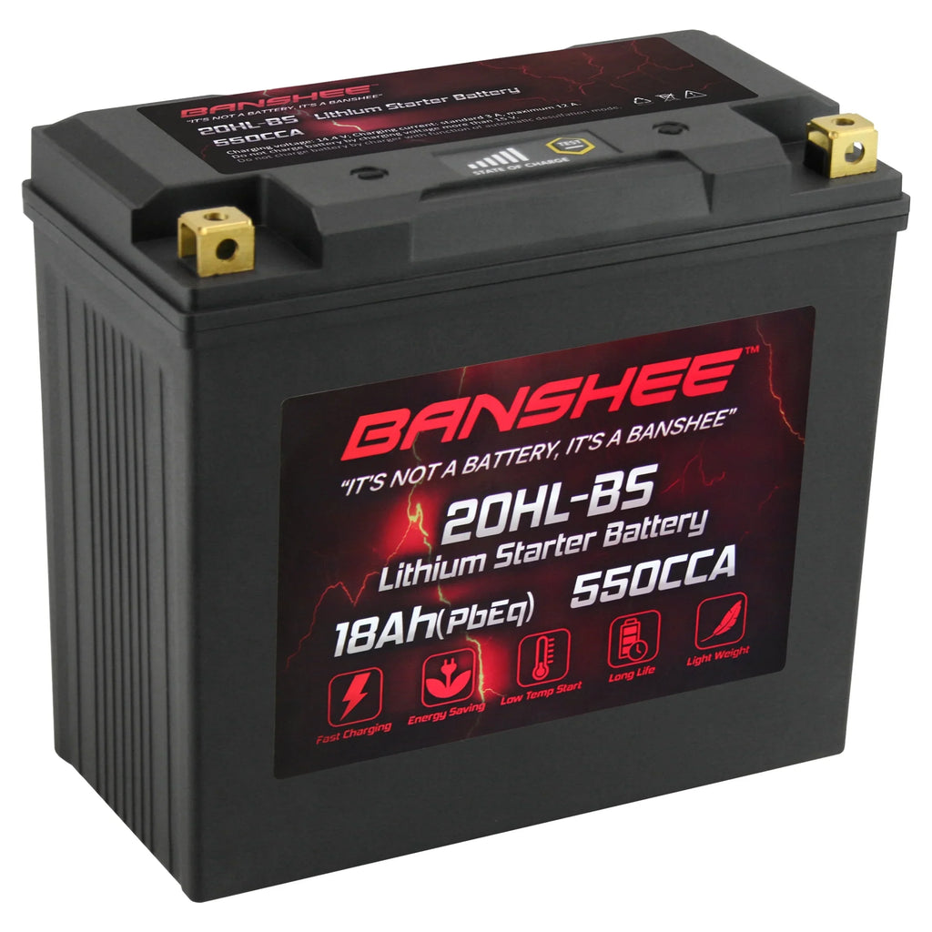 Horse Iron Compatible Ranger with American Battery 2002 Motorsports 2001 LiFePO4 Banshee to YTX20L-BS