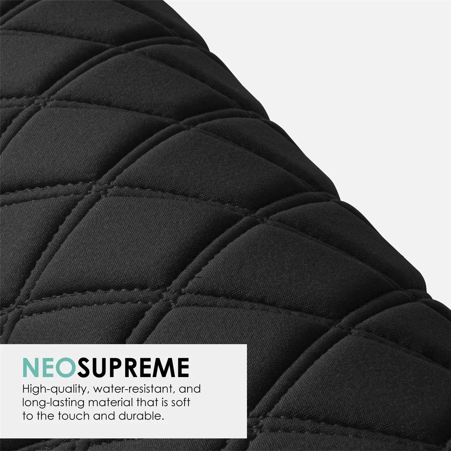 Neoprene Custom 2020-2024 with FH Fit Freshener for Rear Air Car Jeep Group Set Seat Covers Gladiator, Black