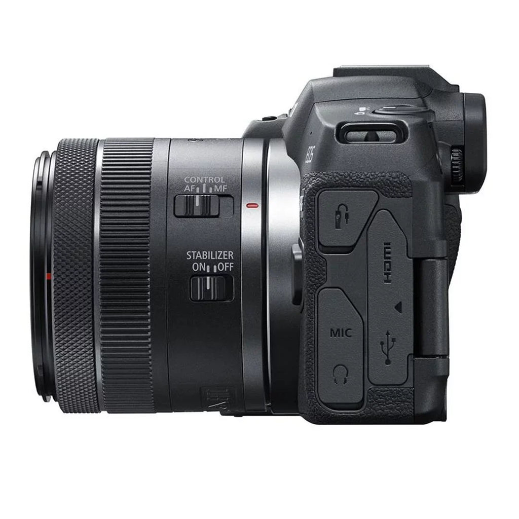 Flash Canon LED + + ZeeTech 24-50mm R8 EOS Camera with Accessory SanDisk + Case Lens Mirrorless 32GB Bundle RF Card + Memory
