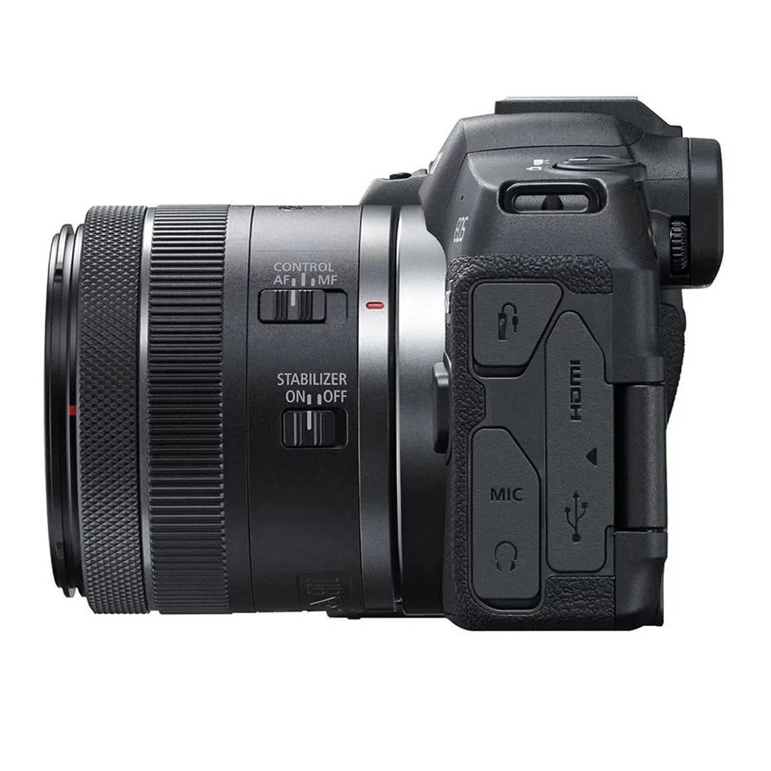 Flash Canon LED + + ZeeTech 24-50mm R8 EOS Camera with Accessory SanDisk + Case Lens Mirrorless 32GB Bundle RF Card + Memory