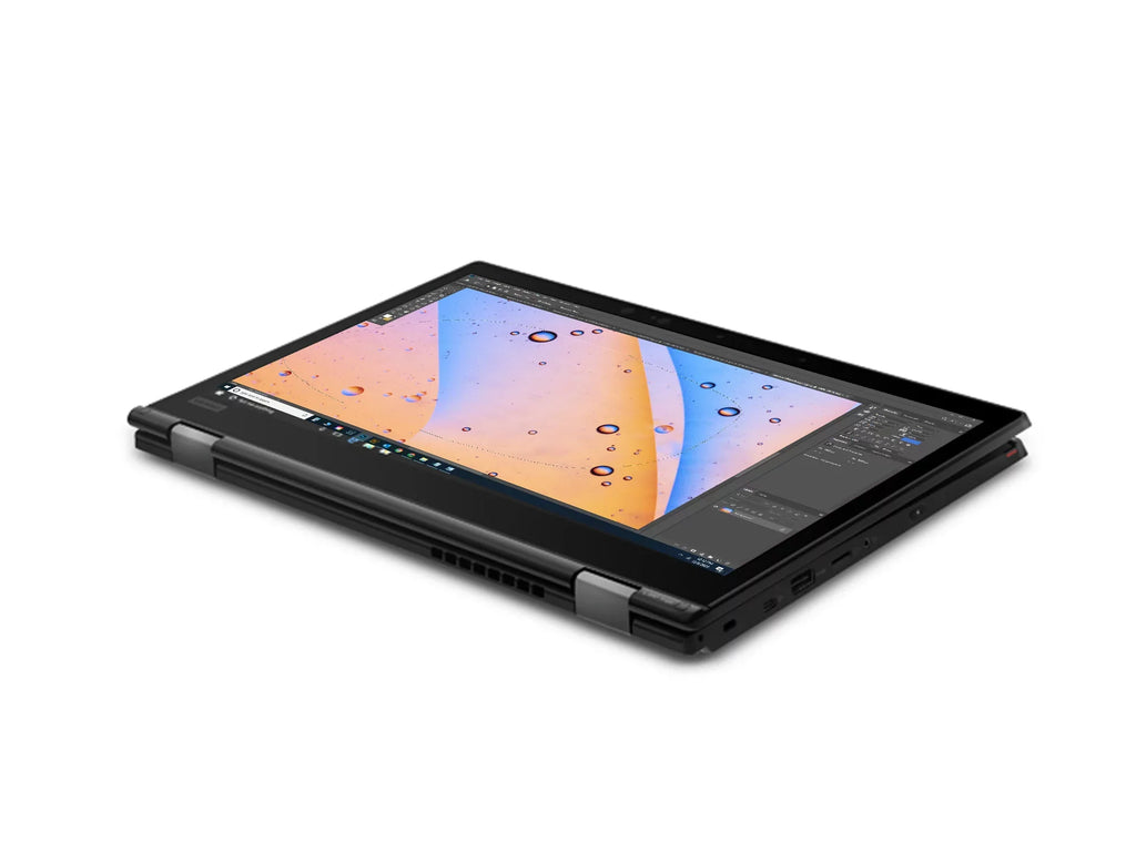 Bluetooth, Card Touch L390 ThinkPad Intel 32GB Yoga Pro 2-in-1, via HDMI, USB-C, Upto 3.9GHz, Reader, RAM, 256GB Wi-Fi, FHD 10 SSD, 13.3" DisplayPort Display, i3-8145U Windows Core IPS