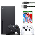 White Cable Controller, 2K22, with X & C Microsoft Xbox Series NBA USB