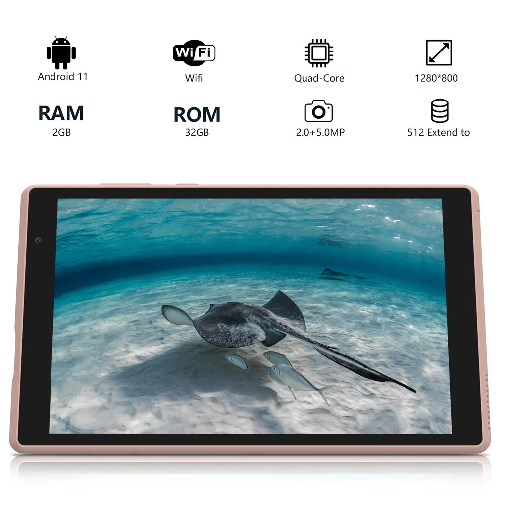 Tablet Inch Dual Android Tablets, Processor, 2GB Camera ROM Eye-Care PC. 1280x800 HD 11 Tablets NOVOJOY Quad-core Touchscreen, 8 RAM, 32GB IPS Tablet,