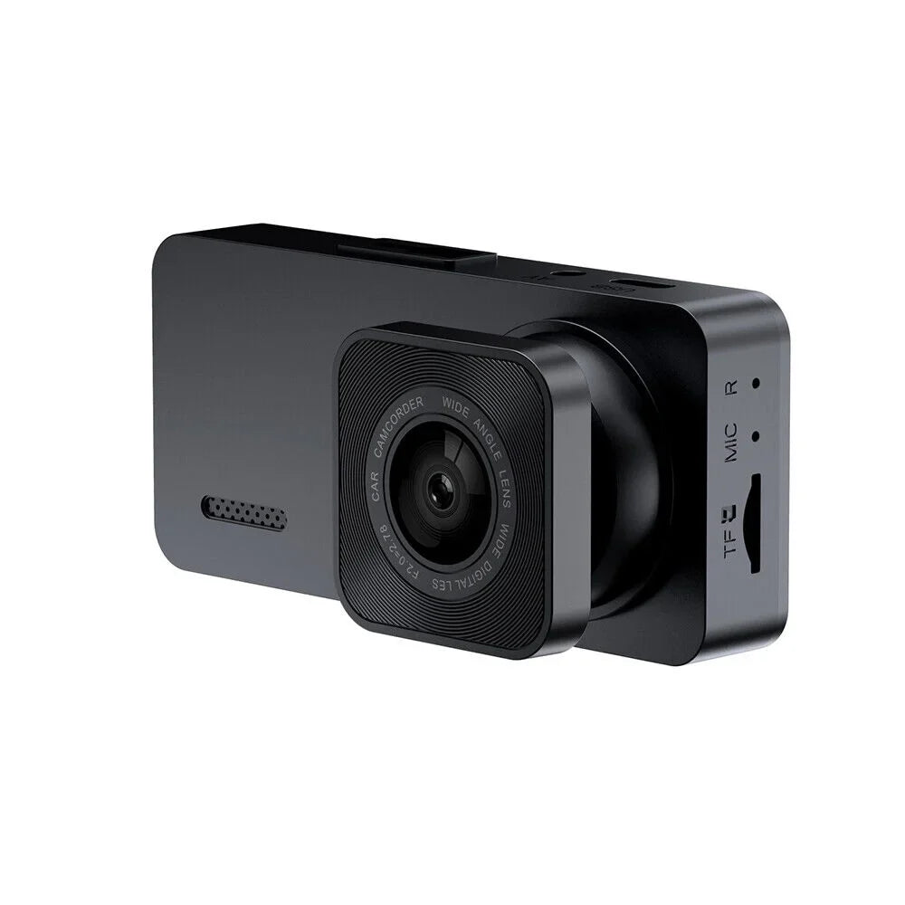 1080P Video Cam Front/Rear/Inside Recorder Car Dash 3 Dual Lens JLLOM HD Lens G-sensor Camera