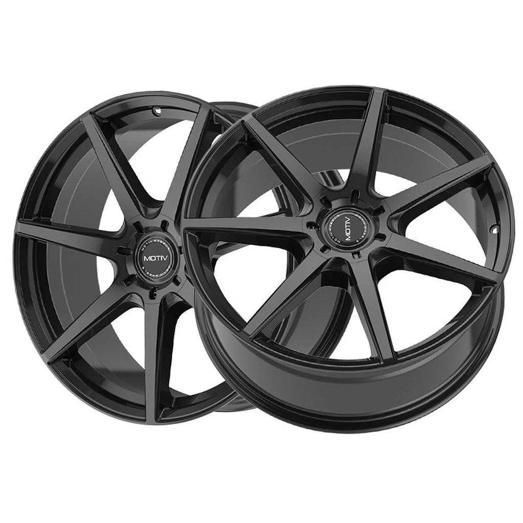 Wheel Black Rigor Motiv 432B 5X108 17x7.5 Rim
