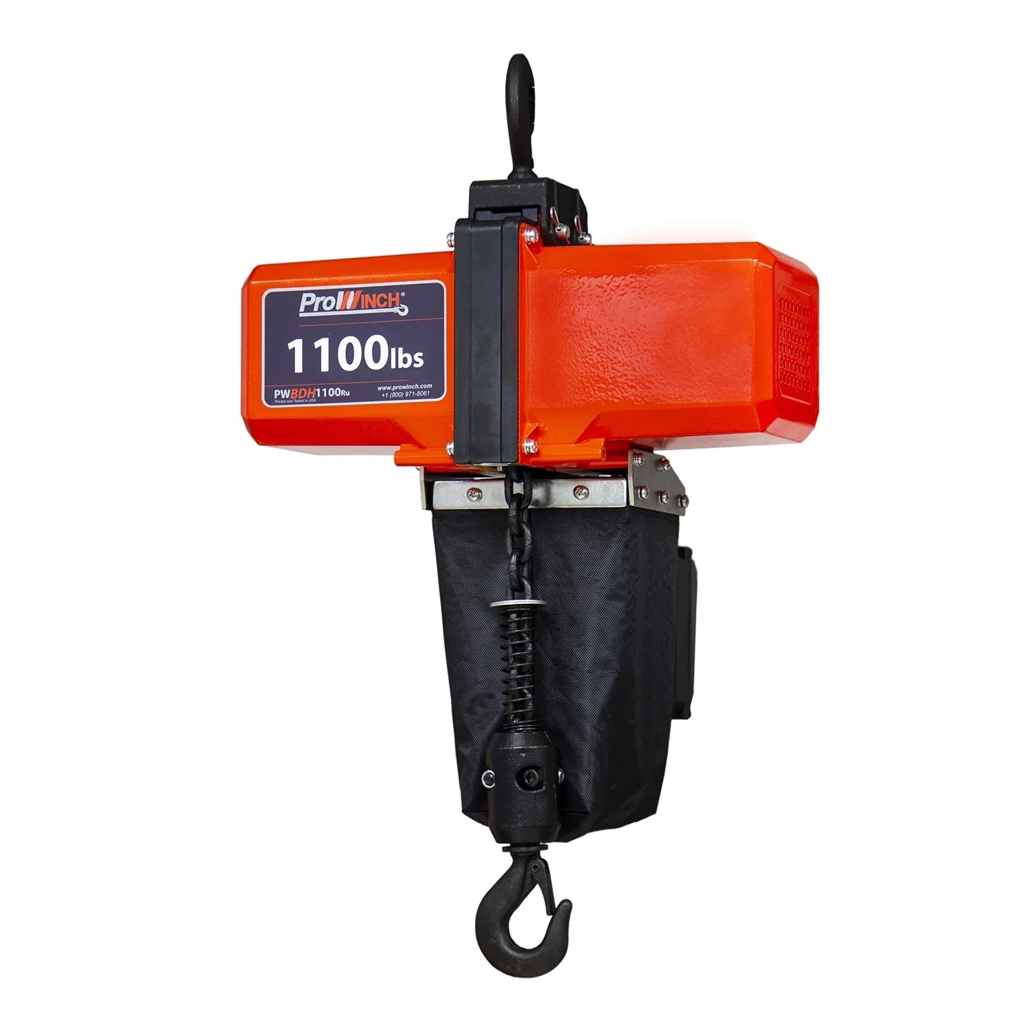 1/2 Ton Chain 1100 Prowinch Lb Wireless Mini Hoist Chain 10 Electric ft 110V