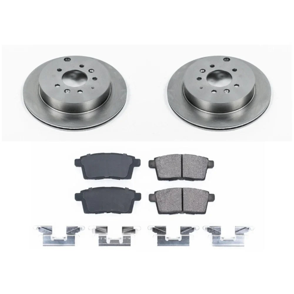 CX-7 Utility 2007-2012 For Discs Pad Teledu Rear Brake 2-Wheel Sport And Set Kit Mazda