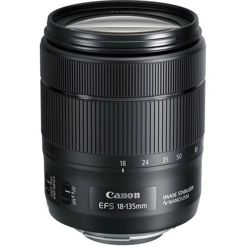 EOS USM & Lens DSLR Canon f/3.5-5.6 W-E1 W/ More 7D IS II + Mark Camera 18-135mm