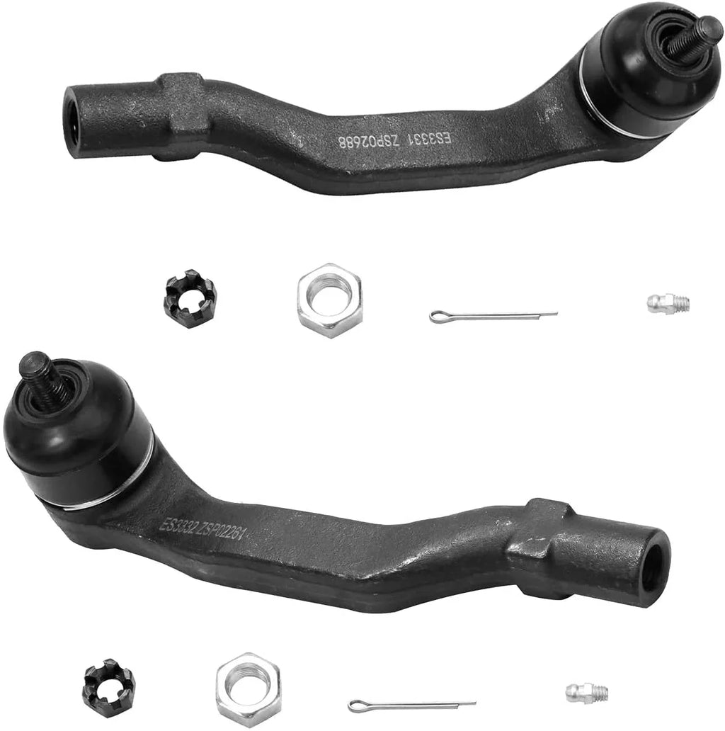 Rods Pinion Replacement Tie Power & 2 Rack 1997 & Assembly, 1996-2000 Steering Outer - Steering 1998 Honda Detroit Complete Axle for Rack 1999, Pinion Civic Power