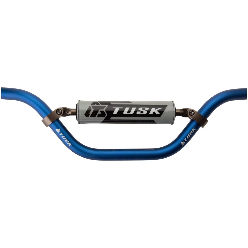 7/8" Mini Tusk Handlebar Aluminum LX2 YZ LEM Bend for T-10 1997-2000 Silver